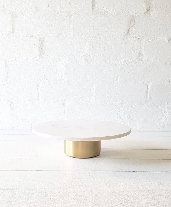 Marble Gold Cake Stand - <p style='text-align: center;'>R 100</p>